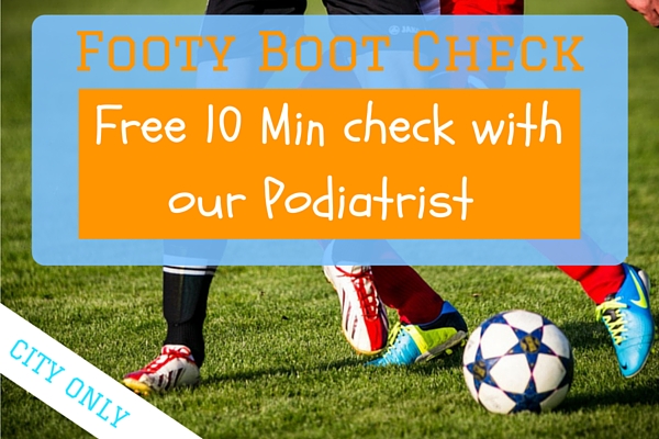 FREE 10 minute footy boot check