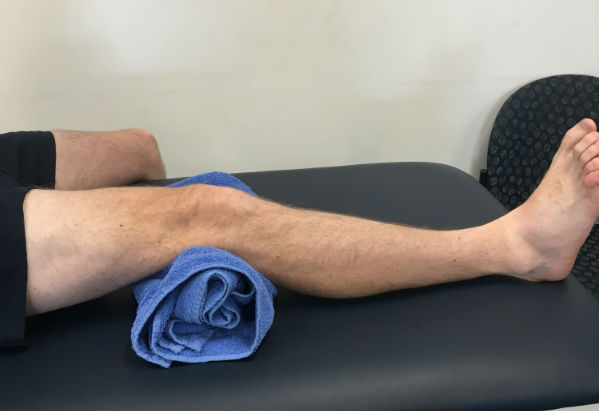 Knee contractions ACL Rehab Stretch