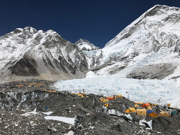 Tents at Everest Base Camp